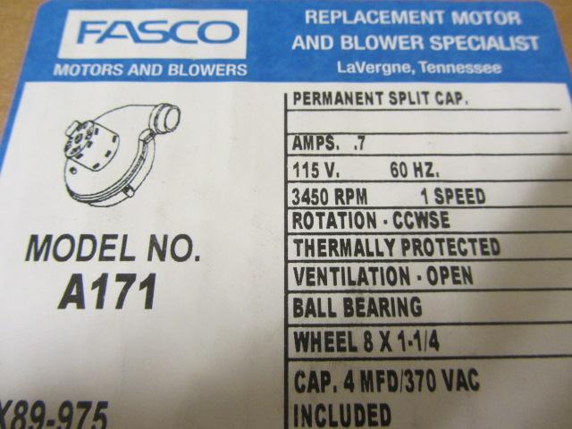 lot 273 image: Blower Motor