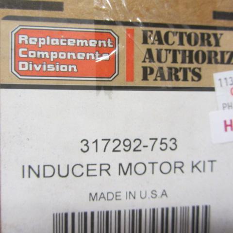 lot 36 image: Inducer Motor Kit