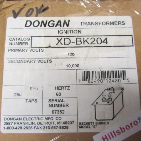 lot 37 image: Ignition Transformer