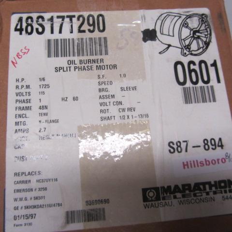 lot 45 image: Oil Burner Split Phase Motor