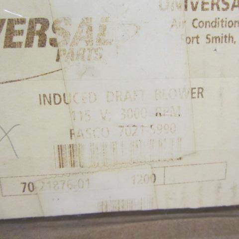 lot 60 image: Induced Draft Motor