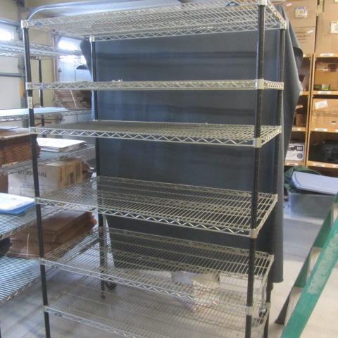 lot 8 image: Metro Wire Shelves