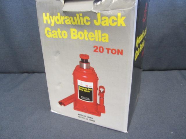 Hydraulic 20-T Bottle Jack