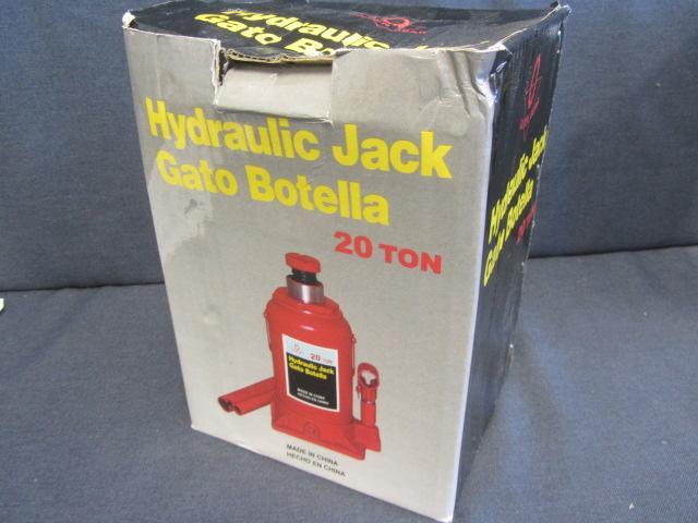 Hydraulic 20-T Bottle Jack