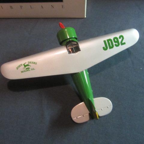 lot 51 image: John Deere Collector Airplane Bank