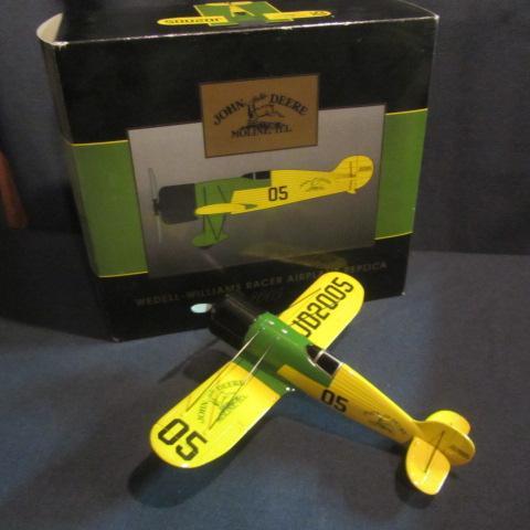 lot 64 image: John Deere Collector Airplane Bank