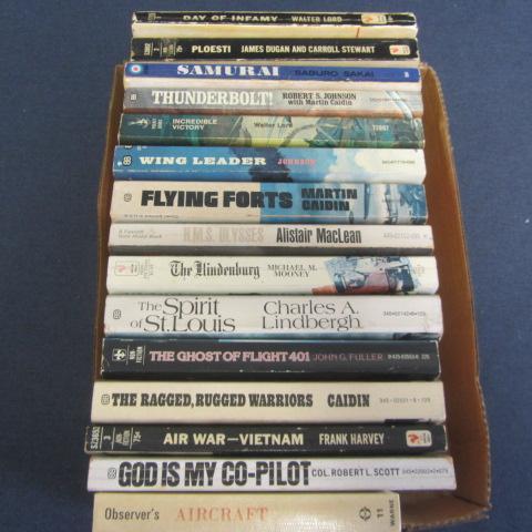 lot 98 image: Vintage Aviation Paperbacks