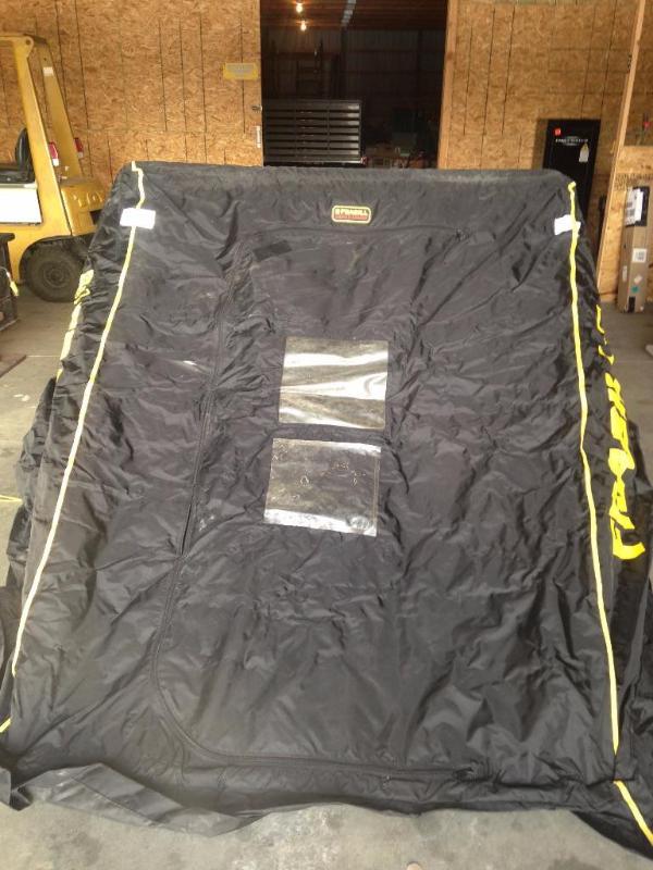 lot 6 image: Frabill Ranger XLTwin portable ice fishing house