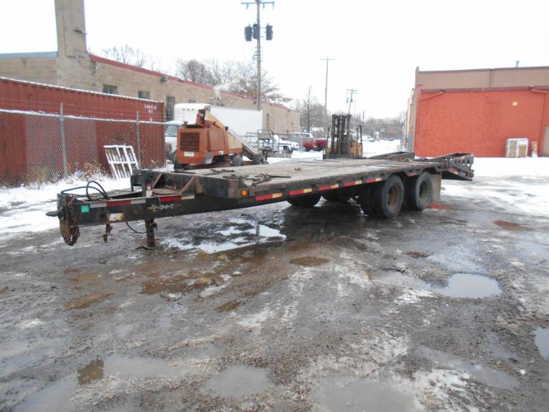 2003 XL-24 Equipment Trailer. 33,000 Lb Capacity.