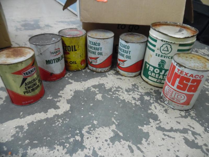 Vintage Oil Cans