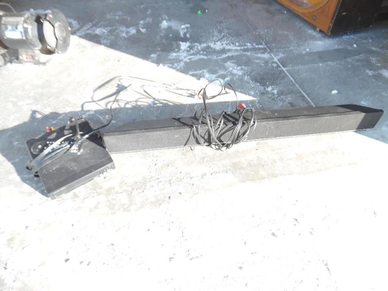 lot 29 image: Sound Bar and DVD Player