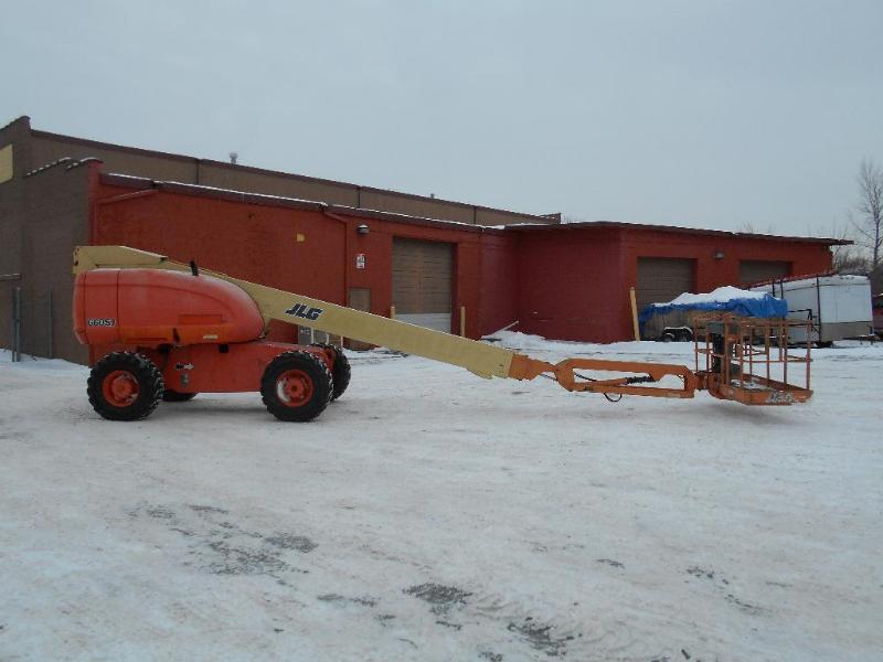 JLG 660SJ Aerial Boom Lift  Manlift. Works. $12999 reserve.