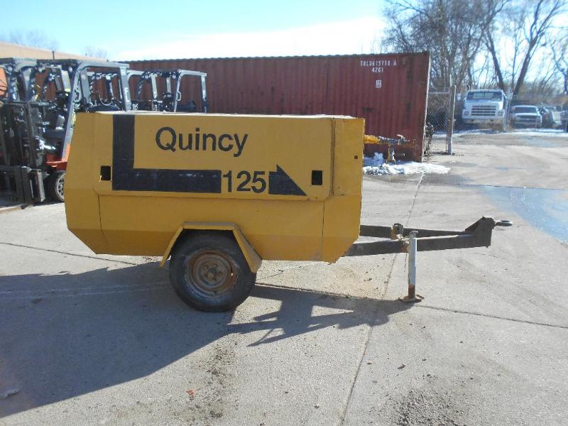 Quincy 125 Air Compressor Trailer