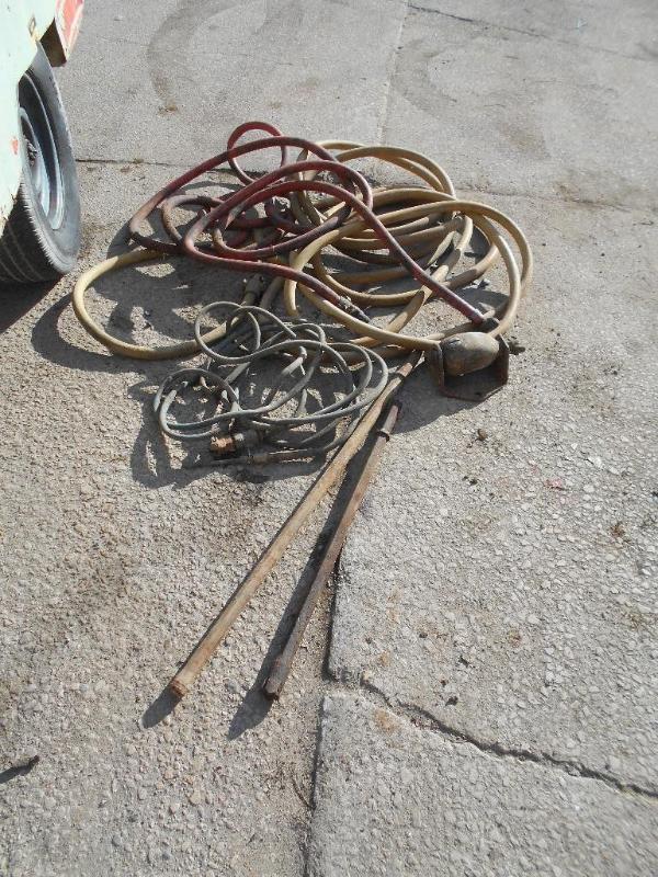 Air Compressor Hoses and Tools.