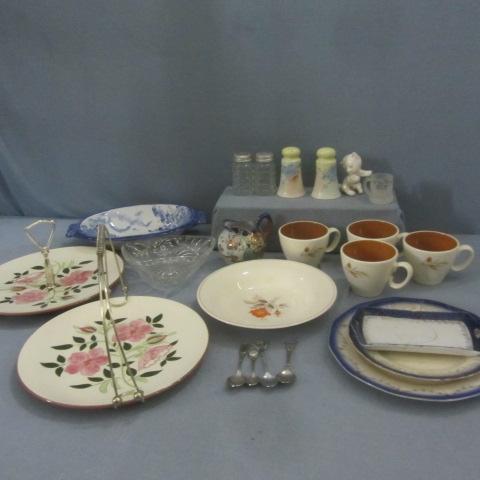 lot 12 image: Stangl Pottery, Limoges, German Plates