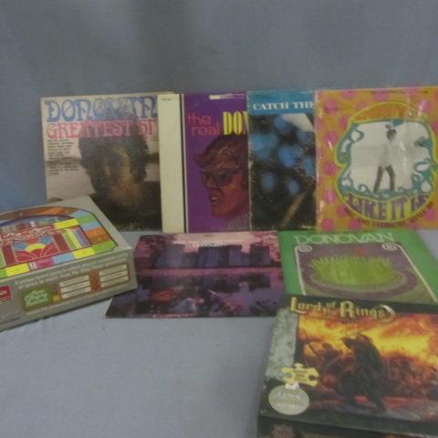 lot 129 image: Donovan Albums, Music Game, Lord Of The Rings