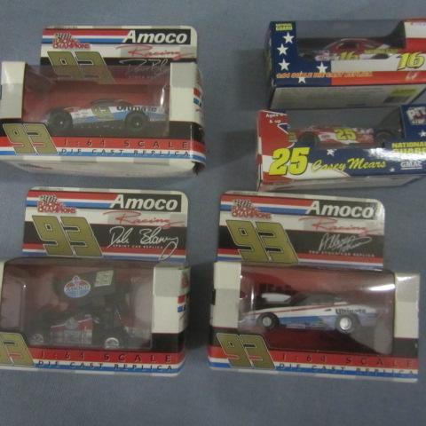 lot 23 image: Amoco, NASCAR Pit Stop Race Cars