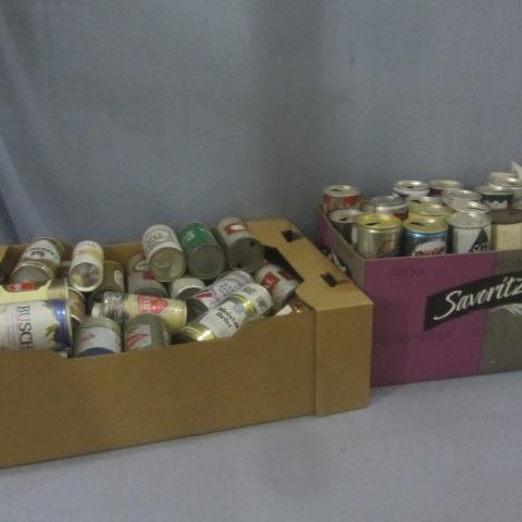 lot 41 image: Vintage Beer Cans
