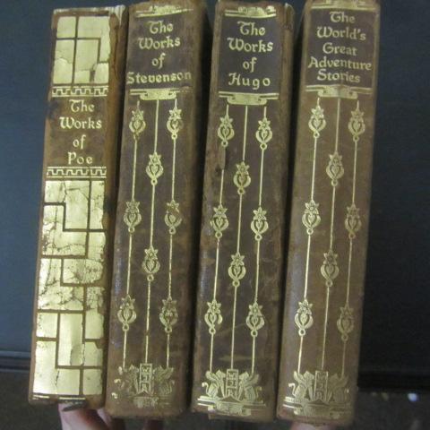 lot 61 image: Vintage Leather Bound 1920s Books