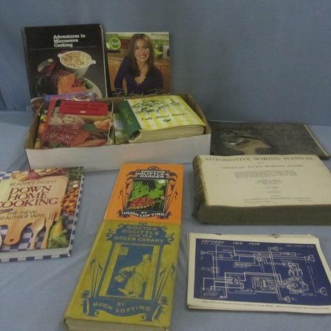 lot 63 image: Vintage Automotive, Dr. Doolittle, Cook Books