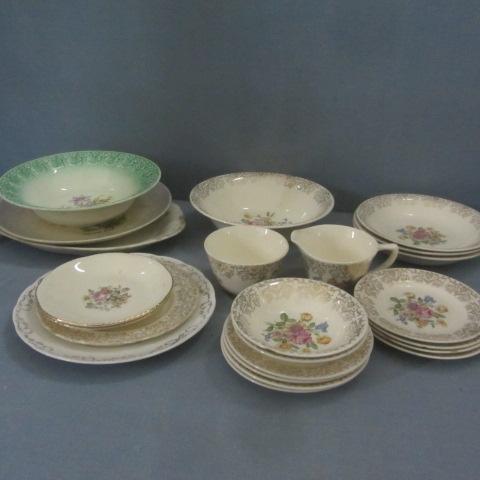 lot 80 image: Dresden China, Knowles China