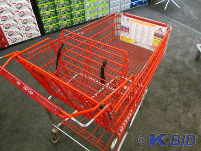used Full size shopping cart, only ...