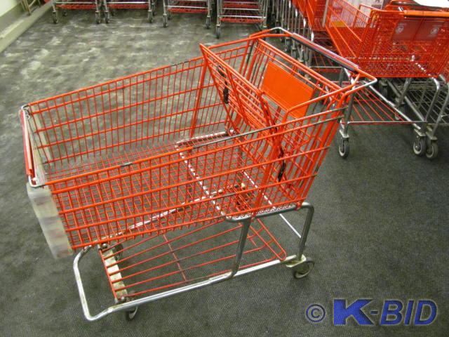used Full size shopping cart, only ...