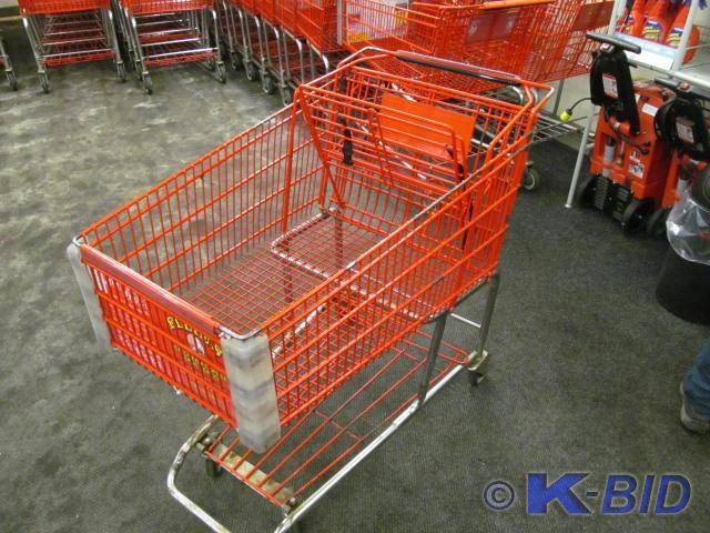 used Full size shopping cart, only ...
