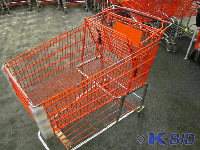 used Full size shopping cart, only ...
