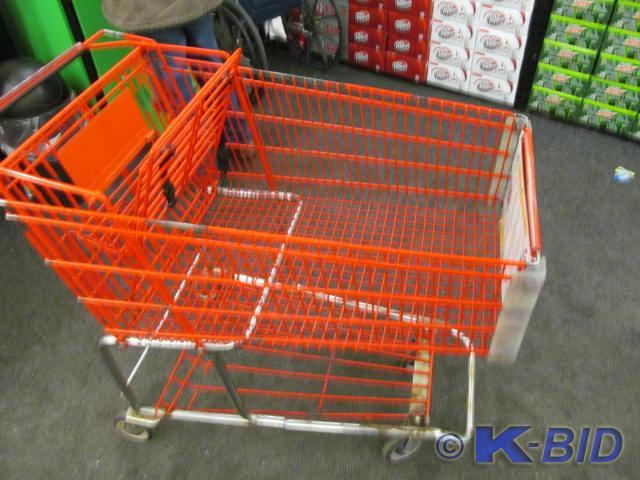 used Full size shopping cart, only ...
