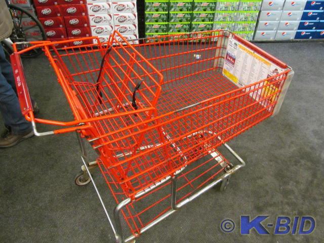 used Full size shopping cart, only ...