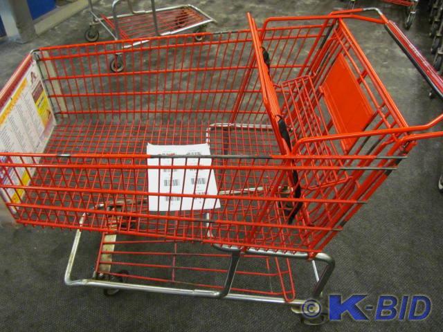 used Full size shopping cart, only ...