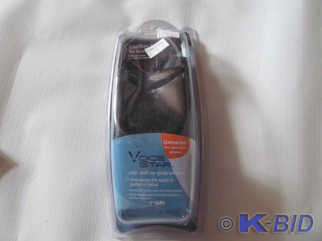 Brand new in box, leather pouch for...
