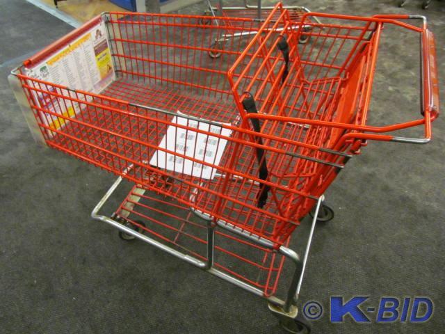 used Full size shopping cart, only ...