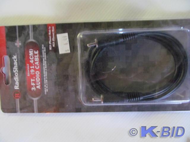Brand new in box, 3-ft audio cable,...