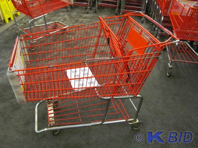 used Full size shopping cart, only ...