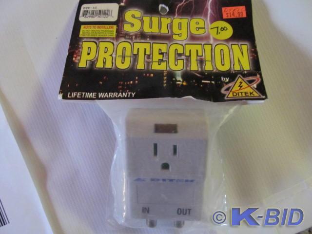 Brand new in box, surge protector f...