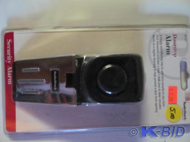 Brand new in box, door stop alarm, ...