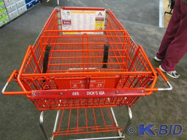 used Full size shopping cart, only ...