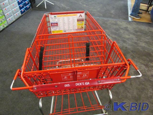 used Full size shopping cart, only ...