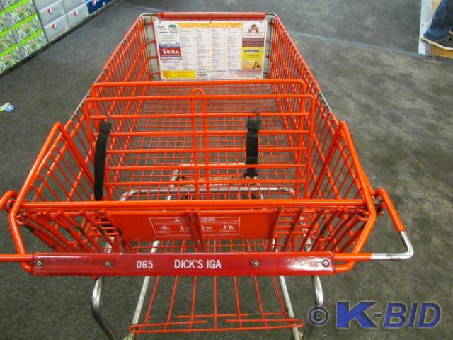 used Full size shopping cart, only ...