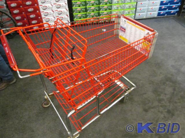 used Full size shopping cart, only ...