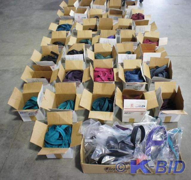 lot 82 image: 36 Boxes of YKK Zippers New  All s...