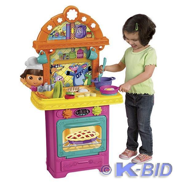 lot 10 image: Fisher-Price Dora Cooking Adventure...