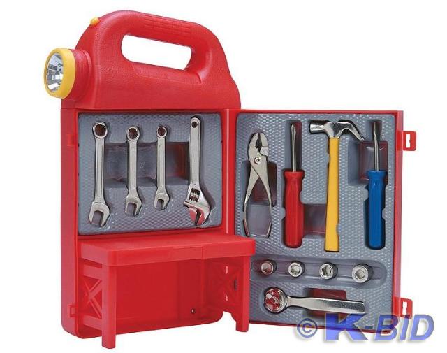 lot 6 image: Lite Up Tool Box Play Set  Head out...