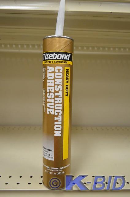 lot 121 image: Titebond Construction Adhesive 28 F...