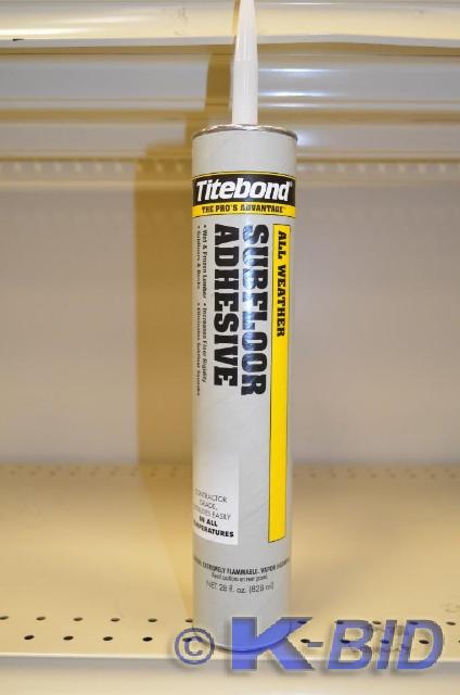 lot 123 image: Titebond Subfloor Adhesive 28 Fl oz...