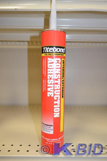 lot 125 image: Titebond Construction Adhesive 28 F...