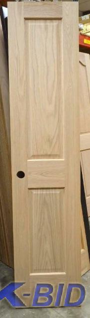 lot 74 image: 18x80&nbspOak door slab Right-hand...