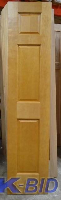 lot 77 image: 18 x 80 door slab 3-panel  Sol...
